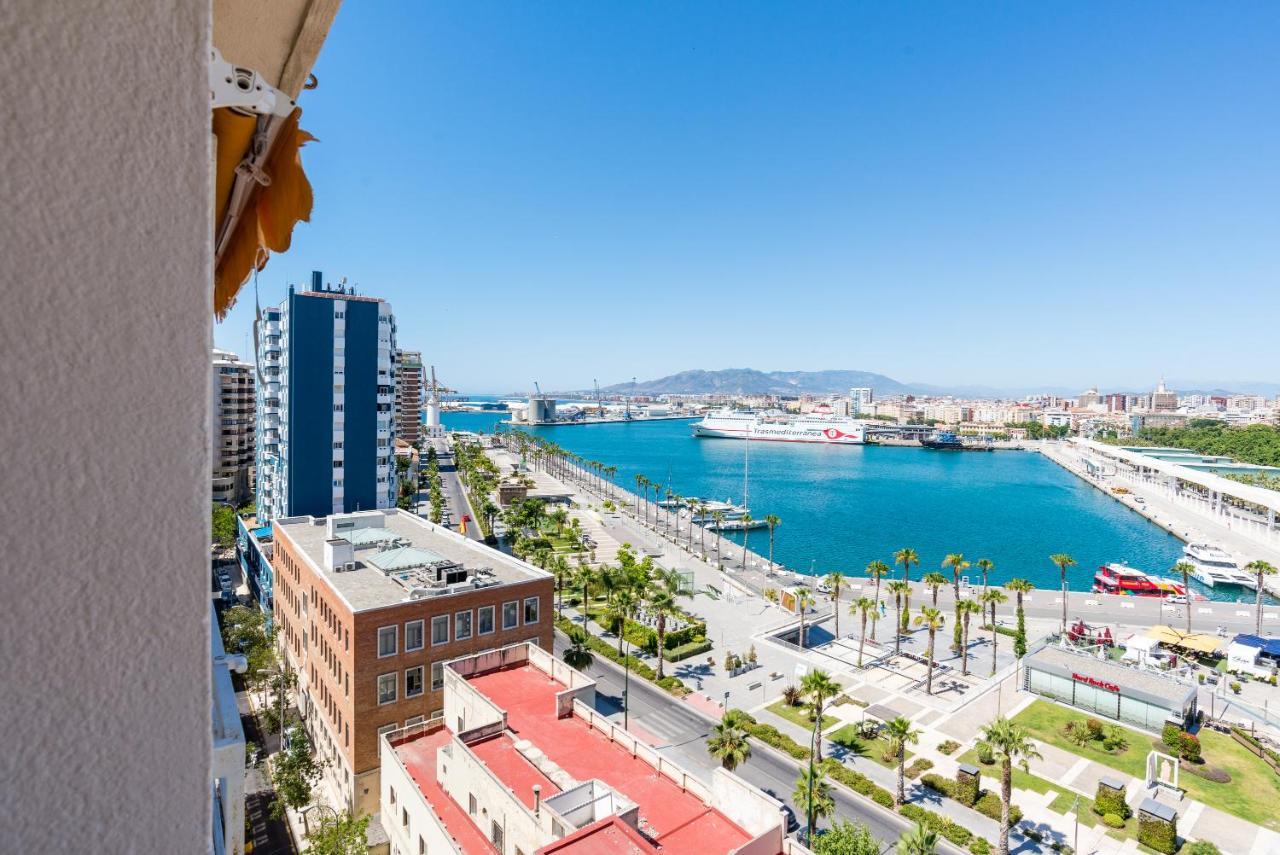 Malagueta-Muelle 1 Puerto 3 Appartement Málaga Buitenkant foto
