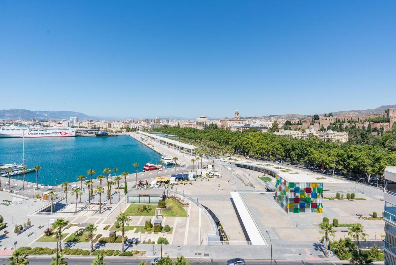 Malagueta-Muelle 1 Puerto 3 Appartement Málaga Buitenkant foto